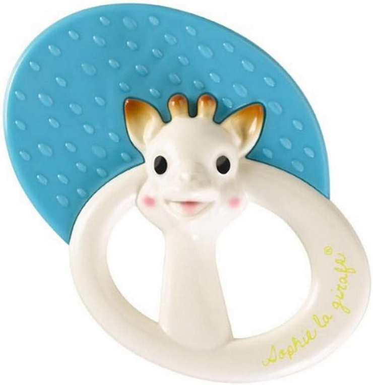 VULLI Sophie die Giraffe Silikon-Beißring mit Massagefunktion und Rassel 3 Monate+