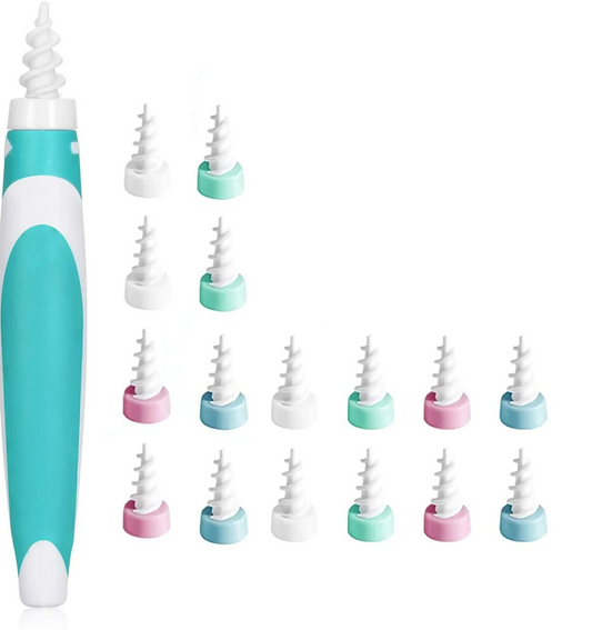 eVATMASTER appareil de nettoyage des oreilles + 16 embouts en silicone