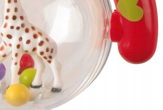 SOPHIE LA GIRAFE coffret pour bébé anneau de dentition naturel hochet 3 pièces