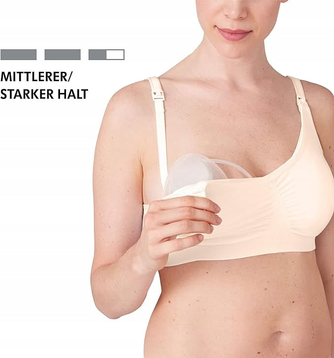 MEDELA biustonosz do karmienia i odciągania pokarmu 3w1 z wkładkami S – zdjęcie produktu 5