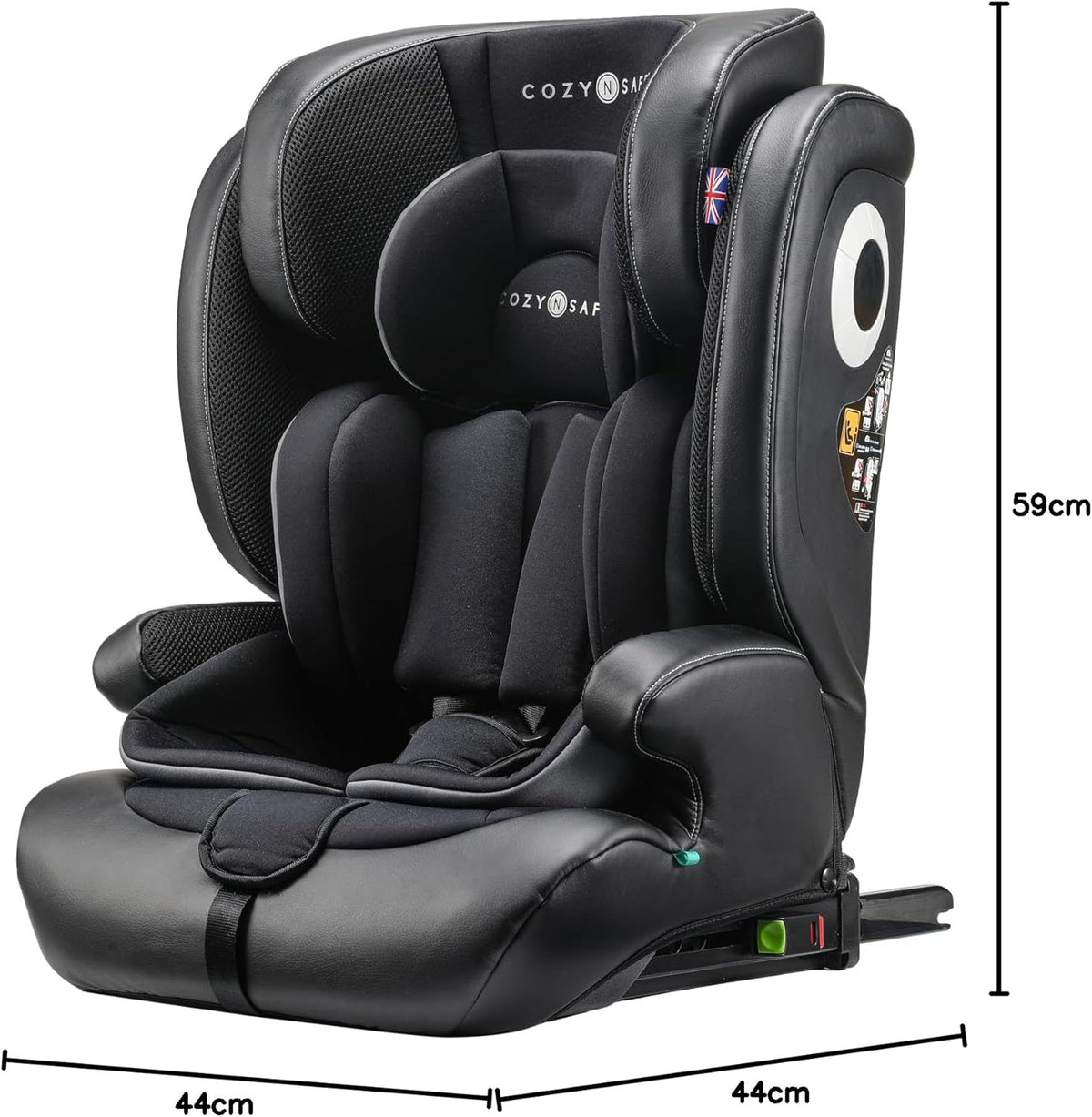 COZYnSAFE Hudson i-Size siège auto gr.1,2 et 3 76-150cm