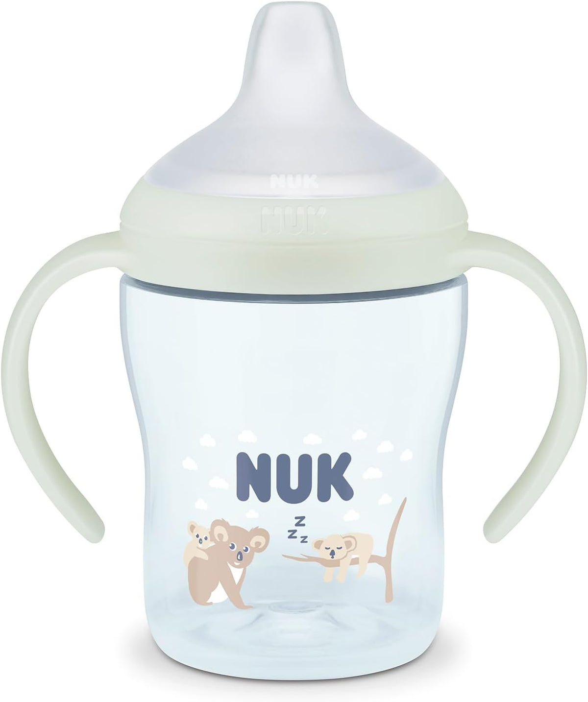 NUK Perfect Match csőrös pohár 150 ml 6 hó+ VILÁGÍT A SÖTÉTBEN – termékfotó 3