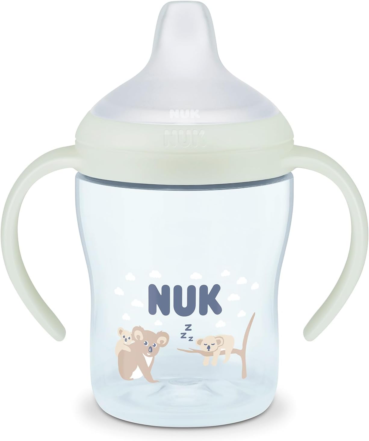 NUK Perfect Match csőrös pohár 150 ml 6 hó+ VILÁGÍT A SÖTÉTBEN – termékfotó 3