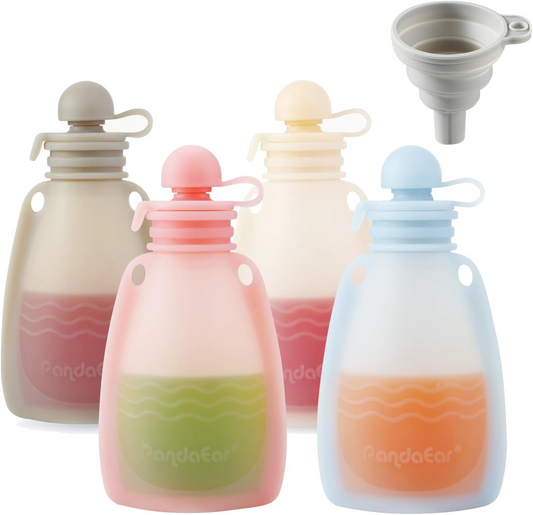 PANDAEAR Breast Milk Storage Bags x4
