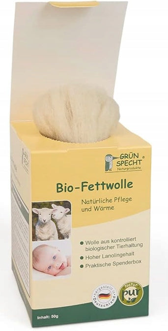 GRUNSPECHT laine grasse 50g