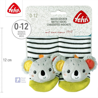 Fehn Koala skarpetki z grzechotką – nowy – zdjęcie 7