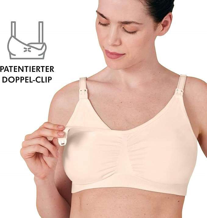 MEDELA biustonosz do karmienia i odciągania pokarmu 3w1 z wkładkami S – zdjęcie produktu 4