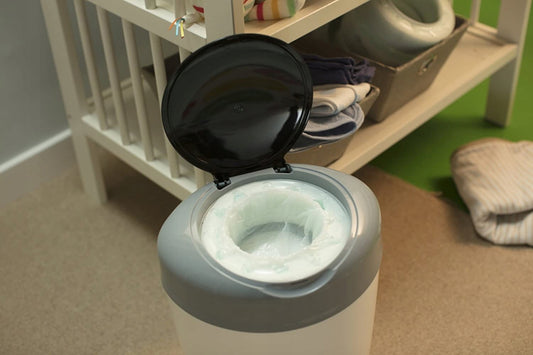 TOMMEE TIPPEE wkład SIMPLEE SANGENIC x6 do pojemnika na pieluchy, szary, z ochroną przed zapachami