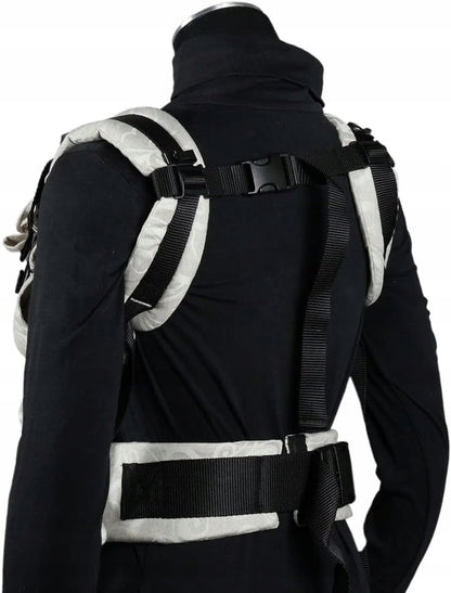 DIDYMOS DidyFix nosidełko ergonomiczne 0-25kg, beżowe nosidło miękkie z regulacją na plecy i przód