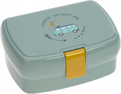 LASSIG Brotdose mit herausnehmbarem Snack-Tablett, 460 ml