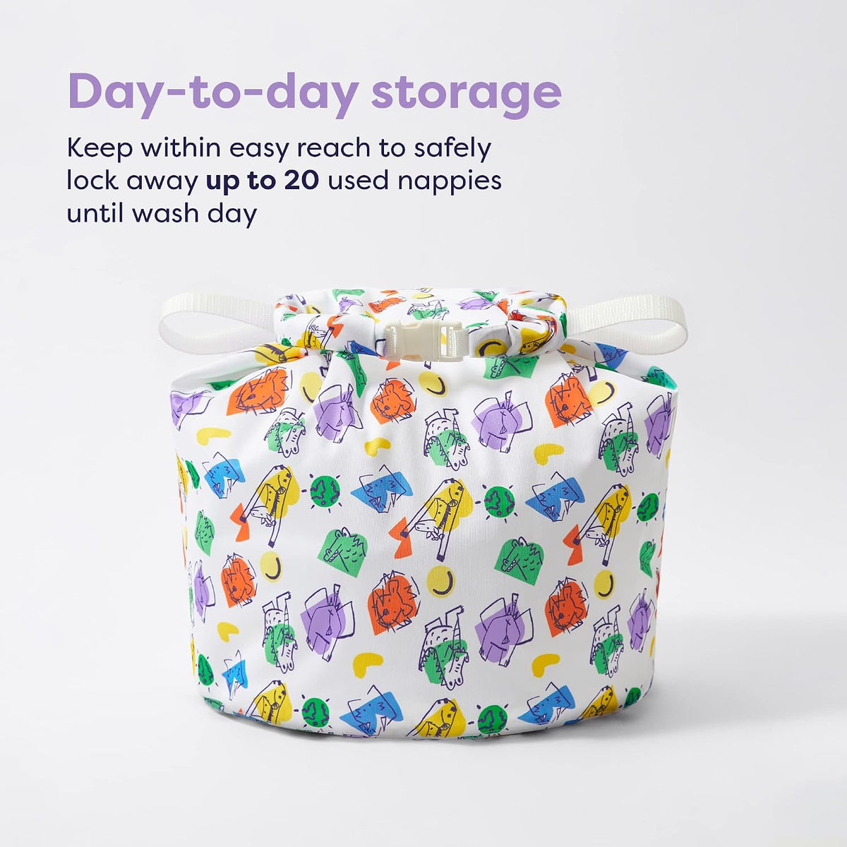 BAMBINO MIO geantă mare pentru scutece umede Wetbag – imaginea produsului 2