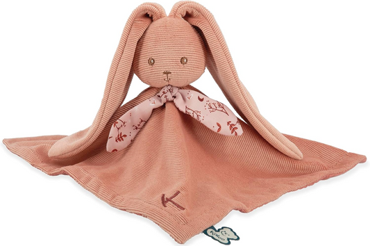 KALOO Lapinoo Lapin doudou couverture 30 x 30 cm + boîte