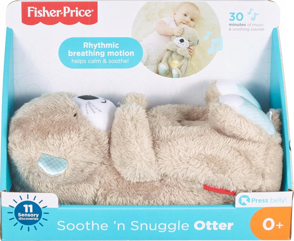 FISHER-PRICE śpiąca WYDRA z ruszającym się brzuszkiem, dźwiękami i światłem – zdjęcie produktu 6