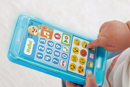 FISHER-PRICE FPR14 "nagraj wiadomość" smartfon interaktywny J.NIEMIECKI