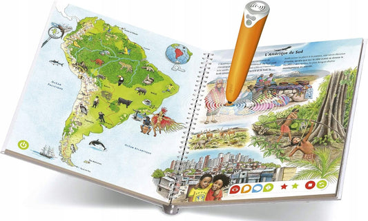 RAVENSBURGER TIPTOI atlas do długopisu interaktywnego WERSJA FRANCUSKA