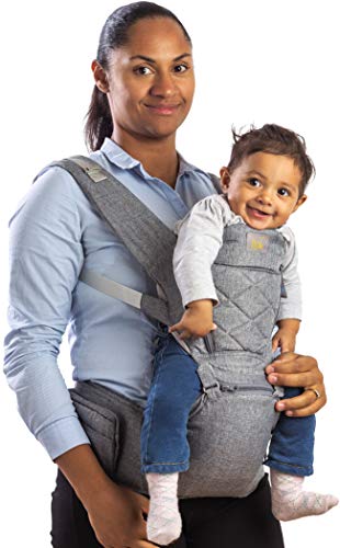 FLOK porte-bébé ergonomique avec ceinture de hanche 6 en 1