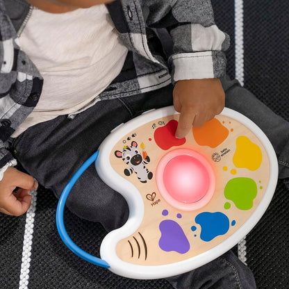 HAPE Magic Touch palette de peinture musicale en 3 langues 17,5 x 27 cm