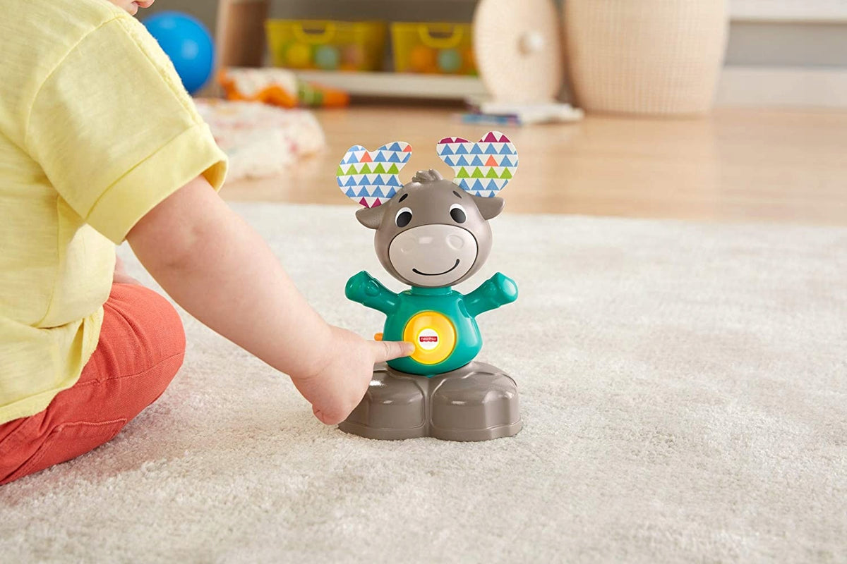 FISHER-PRICE GHR20 interaktywny ŁOŚ język angielski