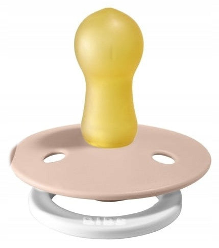 BIBS COLOUR GLOW smoczki uspokajające 2pack kauczuk 18-36 msc ŚWIECĄ