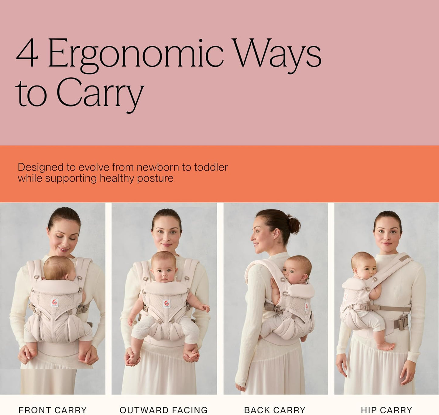 ERGOBABY OMNI 360 ergonomický nosič 3,2-20,4kg