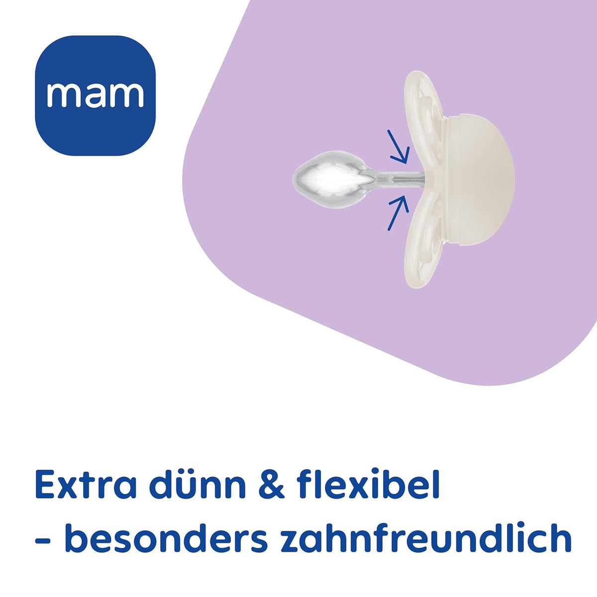 MAM Perfect Start smoczek uspokajający silikonowy 0-2m x2 – zdjęcie produktu 5
