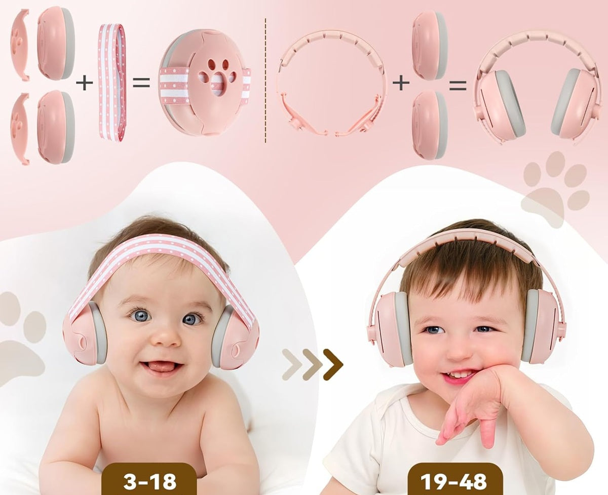 YAZOMA 2-in-1 noise-cancelling headphones