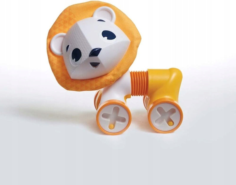TINY LOVE Lion Leonardo jouet interactif roulant avec hochet 15x20 cm