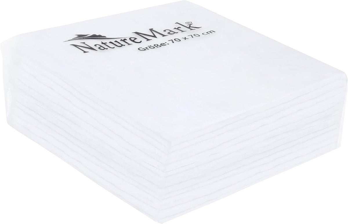 NATUREMARK Musselinwindeln 70 cm x 70 cm x 9 Stück – Produktfoto 2