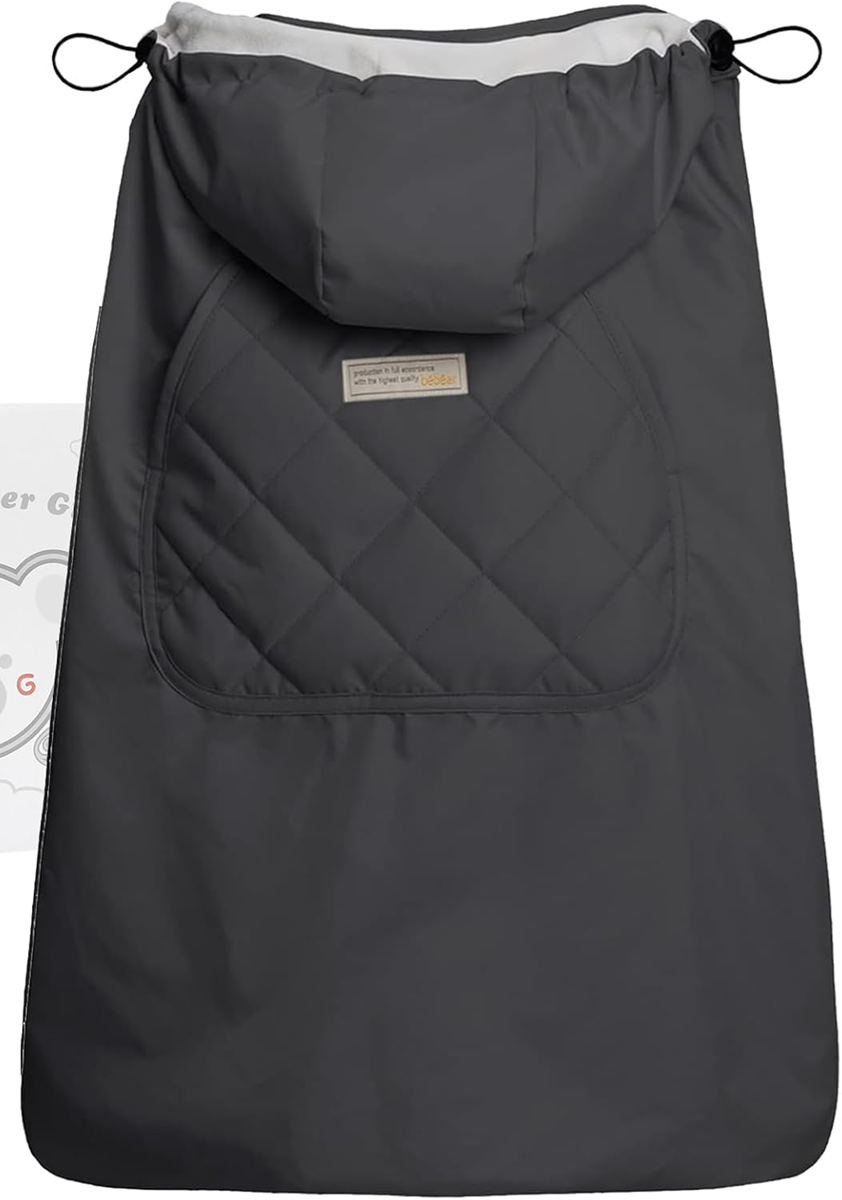 BEBEAR housse pour porte-bébé avec capuche