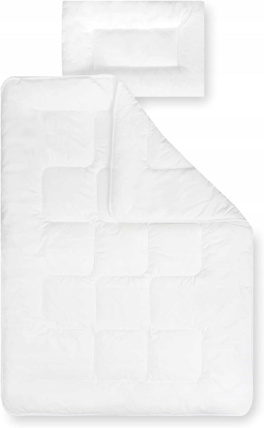 JULIUS ZOLLNER BASIC ensemble oreiller et couette 100 x 135 cm/40 x 60 cm