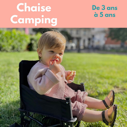 BAMBISOL chaise haute de voyage avec tablette