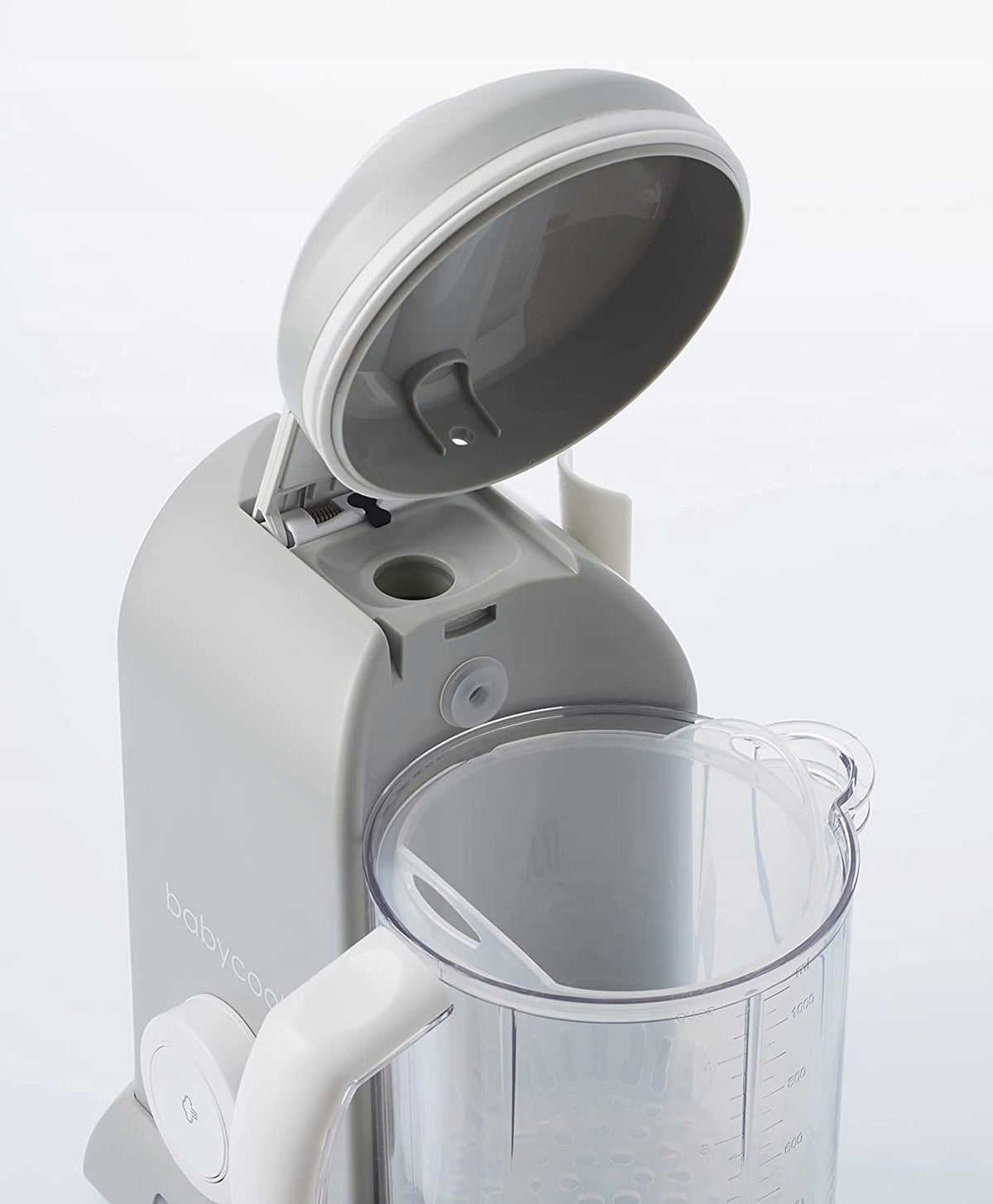 BEABA Babycook ROBOT KUCHENNY 4w1 parowar, mikser, podgrzewacz, rozmrażacz w kolorze szarym, 1100 ml