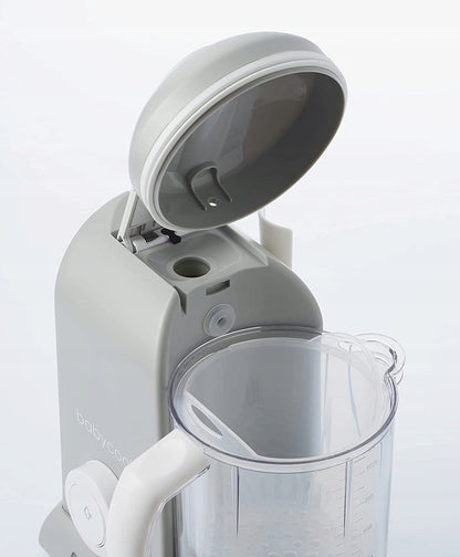 BEABA Babycook ROBOT KUCHENNY 4w1 parowar, mikser, podgrzewacz, rozmrażacz w kolorze szarym, 1100 ml