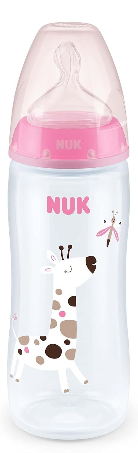 NUK First Choice+ cumisüveg 360 ml XL cumifej 6–18hó ZSIRÁF