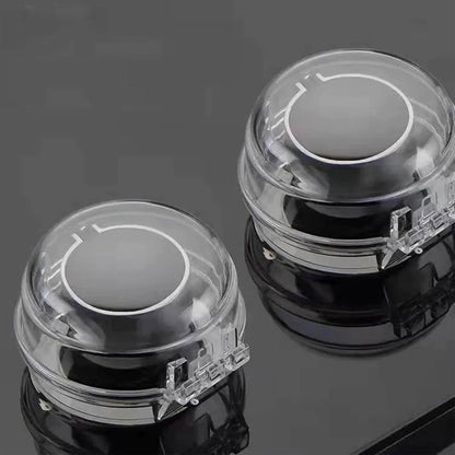 stove and oven knob cover transparent