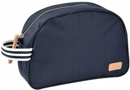 BEABA kosmetyczka podróżna dla niemowląt 17x24cm granatowa kosmetyczka z uchwytem i suwakiem