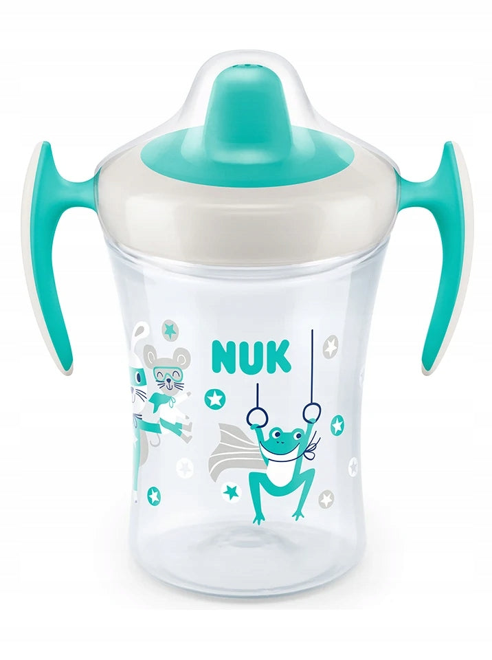 NUK Trainer Cup KUBEK NIEKAPEK żółwie 6 m+ 230 ml