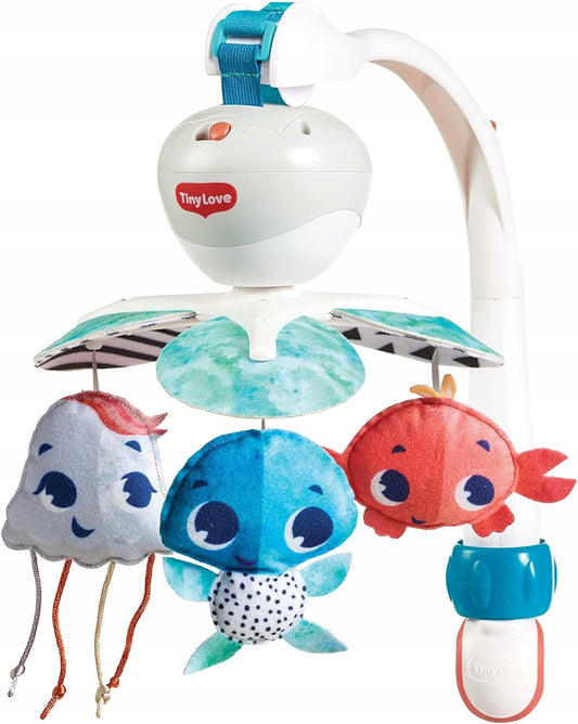 TINY LOVE Skarby Oceanu KARUZELA podróżna 3w1