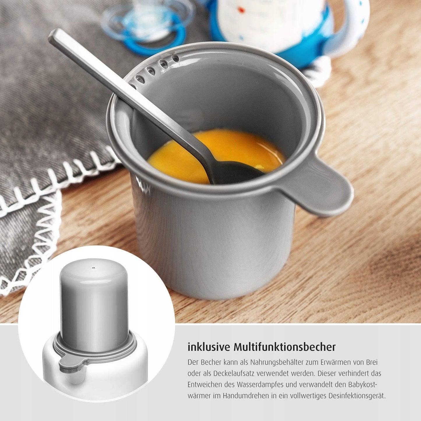 REER TURBOFOOD podgrzewacz do butelek 90sek – zdjęcie produktu 6
