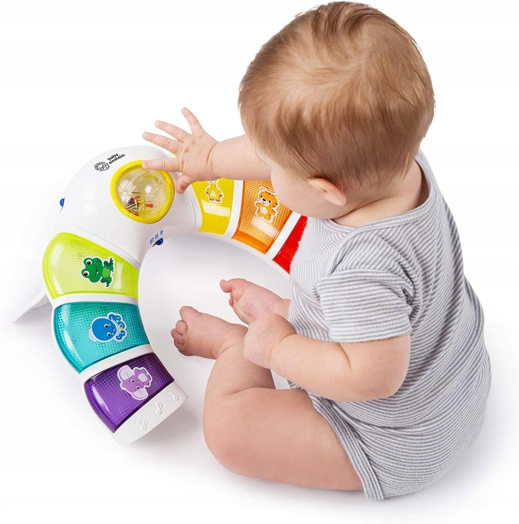 BABY EINSTEIN panel świetlny z grzechotką, melodiami i słowami w 3 językach – zdjęcie produktu 3