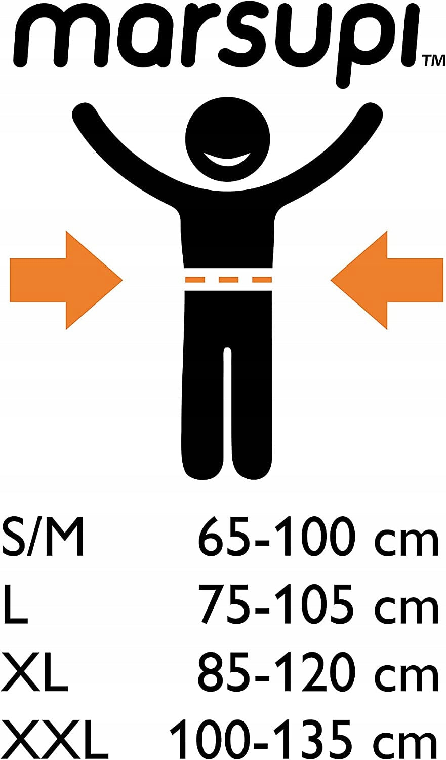 MARSUPI 2.0 porte-bébé ergonomique XL 3,5 - 15 kg
