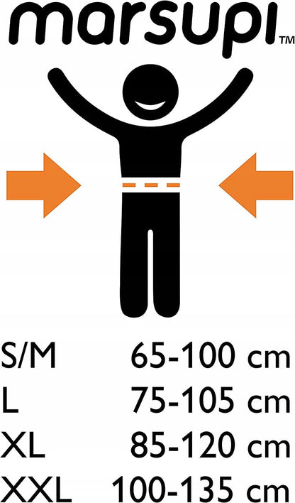 MARSUPI 2.0 porte-bébé ergonomique XL 3,5 - 15 kg