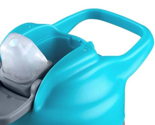 CHICCO Pop-up Cup kubek niekapek z ustnikiem i słomką 350 ml 2 lata+