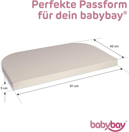 Drap housse avec élastique pour Original 81x42 cm x2 BABYBAY