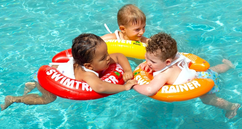 FREDS Swimtrainer bouée d'apprentissage de la natation 4-8 ans 20-36 kg