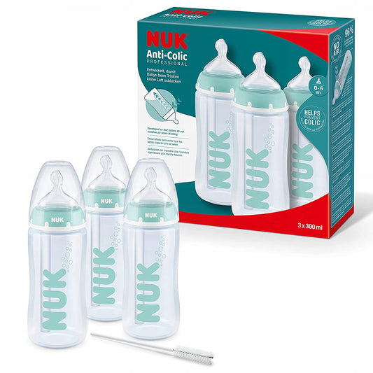 NUK ANTI-COLIC Professional butelki 3x 300 ml 0-6
