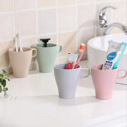IMODE gobelet en bambou pour boire ou pour brosse à dents 290 ml