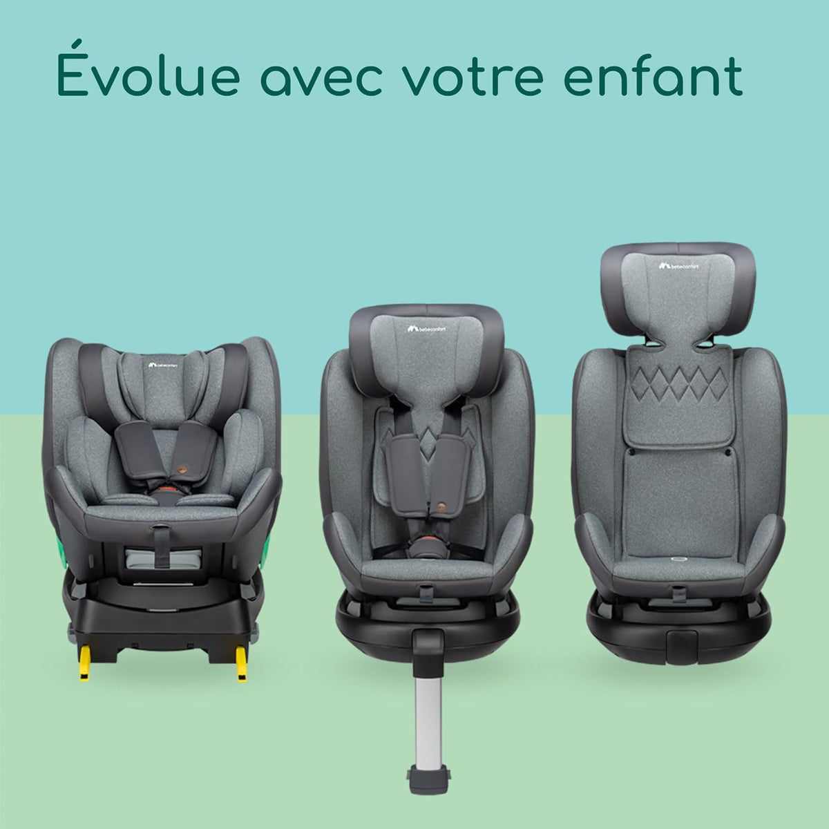 BEBECONFORT EVOLVEFIX PLUS I-SIZE siège auto 0-36m 360° avec base ISOFIX O