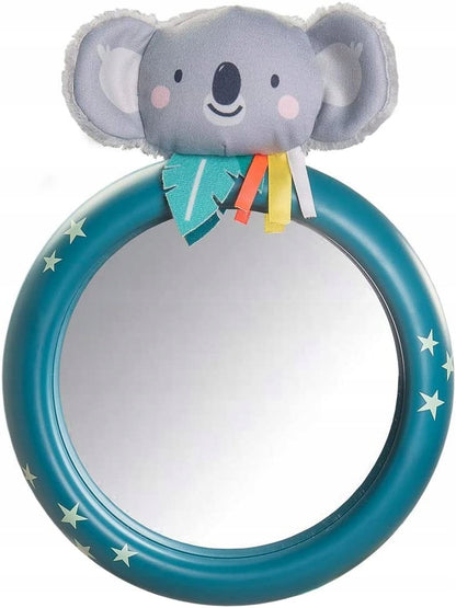 TAF TOYS lusterko do samochodu z koalą, bezpieczne lusterko dziecięce z kolorową koalą do obserwacji niemowlęcia