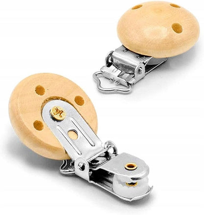 RUBY Artestar clips en bois pour chaîne de sucette 16 pièces